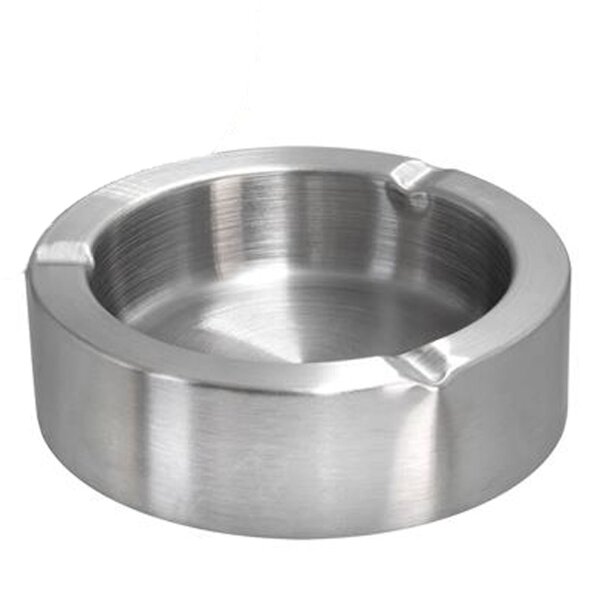 Edelstahl Aschenbecher 9cm
