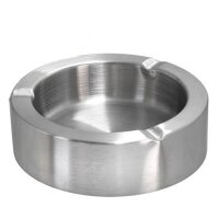 Edelstahl Aschenbecher 9cm