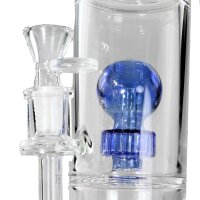 Black Leaf Percolator Bong Blue Hour 37cm