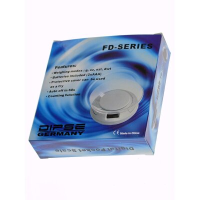 Digitalwaage FD 500g/0,1g
