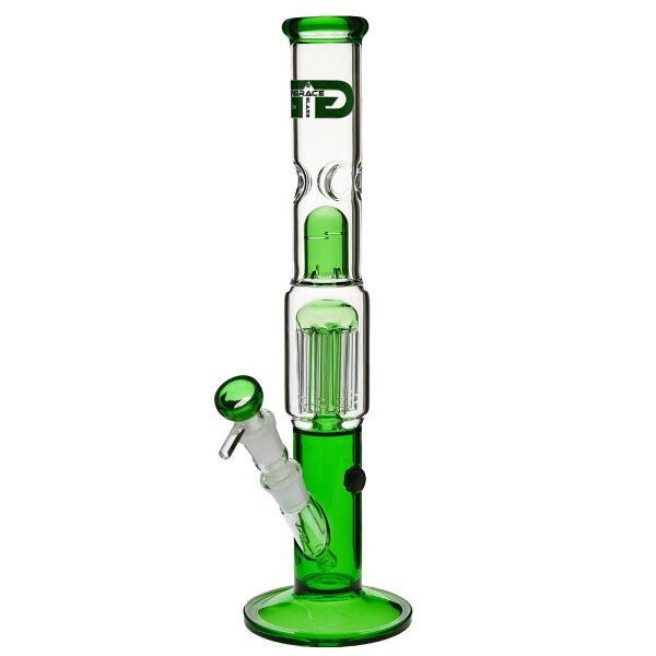 Grace Glass Bong "Amorous Green Annabell" 39cm