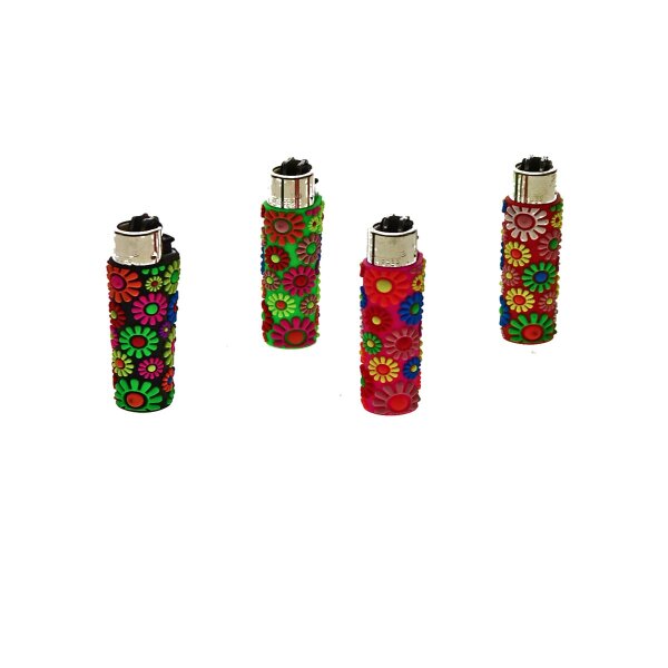 Clipper Feuerzeug Mini PVC - Flower