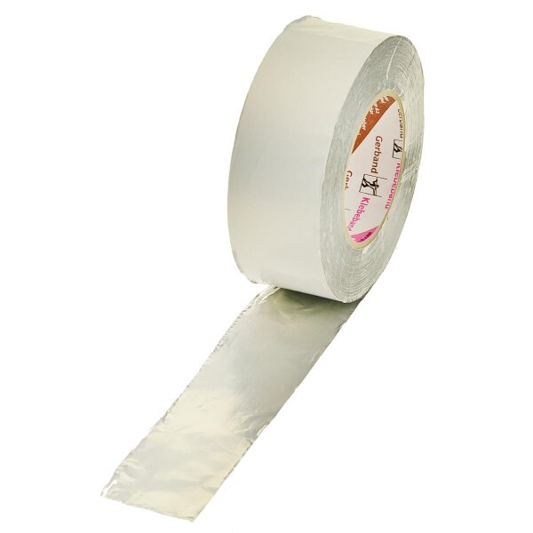 Aluminiumklebeband für Belüftungsanlagen 5cm 1m