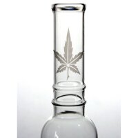 Sand Leaf Glasbong 39cm 14,5