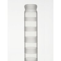 Coole Bong mit Eisfach sandgestrahlt 43cm