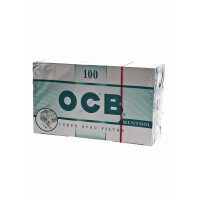 OCB Menthol Zigarettenhülsen