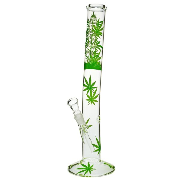 Glas Bong "Hemp Jungle" 45 cm