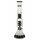 Grace Glass Bong BLACKOUT Black n White  35cm