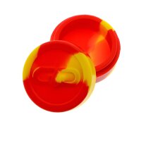 Grace Glass Silikonbehälter XL Rot-Gelb