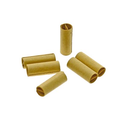 Breit Vorgerollte Filter Tips braun ungebleicht