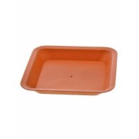 Untersetzer quadratisch, terracotta, 25 x 25 cm