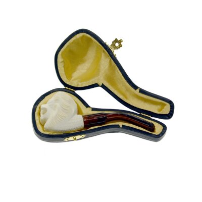 Meerschaumpfeife Löwe