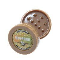 Greengo Öko Grinder Hanf Ockerbraun