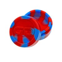 Grace Glass Silikonbehälter XL Rot-Blau
